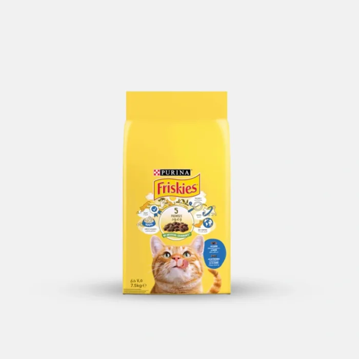 Purina Friskies with Salmon and Vegetables 7.5 kg